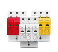 AC SPD 3P 10-20KA 20-40KA 30-60KA 275V 385V 420V Protector contra sobretensiones doméstico dispositivo descargador de bajo voltaje(420V,20-40kA)