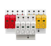 AC SPD 4P 3P + N 10-20KA 20-40KA 30-60KA 275V 385V 420V Protector contra sobretensiones doméstico dispositivo descargador de bajo voltaje(4P 420V,10-20kA)