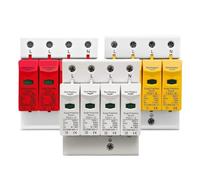 AC SPD 4P 3P + N 10-20KA 20-40KA 30-60KA 275V 385V Protector contra sobretensiones doméstico dispositivo descargador de bajo voltaje(4P AC 420V,10-20kA)