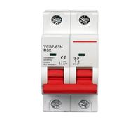 AC YCB7-63N curva C 230/400V ~ 50HZ/60HZ disyuntor 1P 2P 3P 4P 3A 6A 10A 16A 20A 25A 32A 40A 50A 63