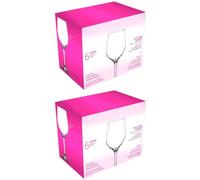Acan Tradineur - Pack de 12 Copas - Modelo Fame - Capacidad: 300 ml - Ideal para Vino - Aptas para lavavajillas - Tamaño Aprox: Ø 6 x 19,3 cm