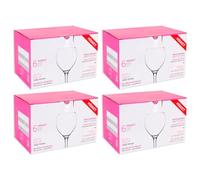 Acan Tradineur - Pack de 24 Copas - Modelo Misket - Capacidad: 210 ml - Ideal para Vino - Aptas para lavavajillas - Tamaño Aprox: Ø 6,8 x 14,8 cm