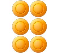 Acan Tradineur - Pack de 6 Platos Hondos - Modelo LYS Ámbar - Ø 19,5 cm - Vidrio - Apto para lavavajillas y microondas - Ideal para el hogar, Cocina y hostelería