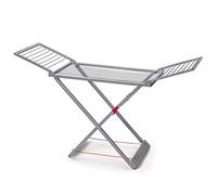 Acan Tradineur - Tendedero Plegable de Resina con 20 Metros Espacio de tendido, Soporte para Tender Ropa, Interior o Exterior (Gris, 180 x 108 x 55 cm)