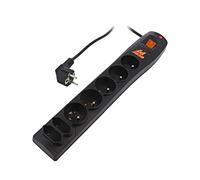 ACAR P7 3M BLACK ACAR P7 3 metros NEGRO regleta de enchufes: toma de segurida...