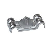 Accesorio clavadora a gas grapa doble c/clip plástico Ø 8 mm acero cincado