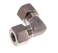 accesorio de compresión de 90 grados de acero inoxidable 12L 315 Bar DIN 2353