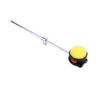 Accesorio de instrumento de percusión con cabezal de silicona, mazo de Pedal batidor de tambor para reemplazo