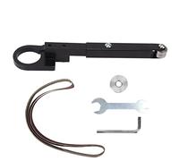 Accesorio de Lijadora de Cinta para Amoladora Angular, Placa de Fijación de Acero de 270 Mm, Orificio de Eje de 10 Mm, Fácil Reemplazo, Alta Estabilidad para Trabajos de