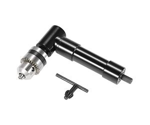 Accesorio de taladro en ángulo recto,YIWENG Adaptador de la alta calidad Taladro sin cuerda ángulo recto con 3/8 "de accesorios para herramientas con llave de 8 mm Chuck vástago hexagonal de energía