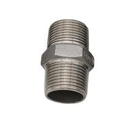 Accesorio de tubería de acero inoxidable 304, fundido, BSP macho a rosca Conectores de manguera reductores roscados con boquilla hexagonal, for accesorios de conexión cómodos (DN32)(DN10)