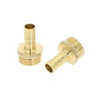 Accesorio de tubería latón 4mm 6mm 8mm 10mm 12mm 19mm cola lengüeta for manguera 1/8 "1/4" 1/2 "3/8" conector macho adaptador acoplador cobre(40mm,1-1/2")