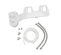 Accesorio para bidé de inodoro, bidé inteligente no eléctrico de autolimpieza con boquilla móvil para el baño del hogar, ABS blanco, 1058g