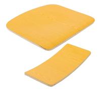 Accesorio para Silla de Escritorio Estudiante, Marco de Repuesto de Madera | Amarillo, Instalación Sencilla y Soporte Ergonómico, Uso en Estudio Doméstico y Escuela, Compatibilidad