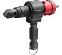 Accesorios combinados de 2 en 1 para remaches ciegos y tuercas remachables, con mango en T, Fortum