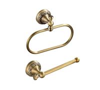 Accesorios de baño, Conjuntos de Accesorios baño, Soporte Papel higiénico, toallero, Hardware(Style a)