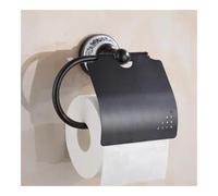 Accesorios de baño de Bronce Negro, Kit de herrajes for baño | Portaescobillas for inodoro, toallero, gancho for tela, jabonera (elegido)(GJQH11B)