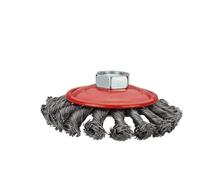 Accesorios de cepillos de alambre para taladro, Rueda de copa cepillos metal, juego rueda alambre acero al carbono, 4 pulgadas, 5/8-11 y M14, 1/6 piezas(1pc 95mm,M14)