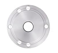 Accesorios de eje disco conexión brida portabrocas Motor, tres garras, cuatro 80 125 1316, torno pequeño manual acero(Motor flange for 3-4 jaw 100)
