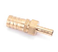 Accesorios de tubería, Akozon Conector de enchufe reductor reductor de cola de manguera de conexión de latón 10mm-16/19/25mm (10-19mm)