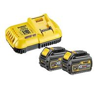 Accesorios Dewalt Dcb118t2-qw Dcb118t2 Flexvolt Starter Kit - 2 X Flexvolt Battery 54v 6.0ah Li-ion + Cargador Rápido Dcb118