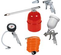 Accesorios Einhell para compresores: Kit de aire comprimido profesional, 5 piezas