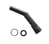 Accesorios para aspiradora industrial, mango de tubo doblado de mano, 35 mm, 32 mm, 39 mm, agarre ergonómico negro, cierre seguro para limpieza de taller resistente
