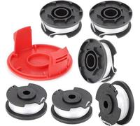Accesorios para cortacéspedes – Carrete de hilo para cortacéspedes Einhell GE-CT 18/28 Li – Piezas de repuesto – Carrete de hilo con cubierta para el carrete