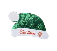 Accesorios para el cabello de Navidad, diseños acrílicos brillantes para fiestas y reuniones familiares, clips seguros para niños, extractos de vacaciones seguros para bebés