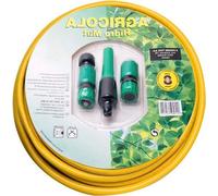 Accesorios para jardín: rollo de manguera, kit de conexión para tuberías de agua, conector para manguera de jardín, manguera de jardín de 25 metros y 15 mm, junta de alta presión, accesorios para jard