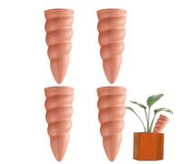 Accesorios para regar plantas en maceta y riego de flores | Conos de autoriego de 4 piezas para casa, oficina, dormitorio, vacaciones, viajes y
