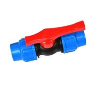 Accesorios rápidos de las válvulas de bola del tubo del PE del conector de la válvula del tubo plástico