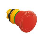 Accionamiento por botón de seguridad rojo 40 mm PLatinum LPCB6644
