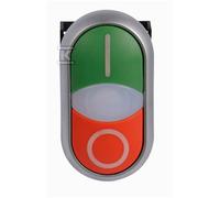 Accionamiento pulsador doble iluminado M22-DDLM-WS-X1/X0 284832