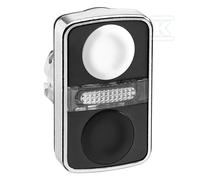 Accionamiento pulsador doble IP66 ZB4BW7A1720