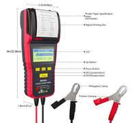 Accu Tester: Analizador de baterías.Auto Accu Checker: Verificador automático de baterías.Load Tester: Probador de carga.Spanningstester: Probador de voltaje.Precisión: 99%