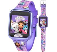 Accutime GAB4007 - Reloj Inteligente para niños Gabby's Dollhouse con cámara Selfie, Fotos y vídeo, cronómetro, 6 Juegos, 3 Fondos, 10 dictáfonos, Reloj Fitness Tracker, Despertador