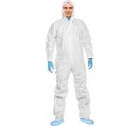 ACE CoverX Mono con Capucha - Mono de Protección Desechable para el Trabajo