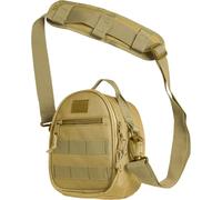 ACE Schakal Bolsa para Protectores auditivos - Funda de Transporte Compatible con Orejeras de Sordin, Howard Leight y Muchas más - Beige