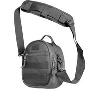 ACE Schakal Bolsa para Protectores auditivos - Funda de Transporte Compatible con Orejeras de Sordin, Howard Leight y Muchas más - Gris