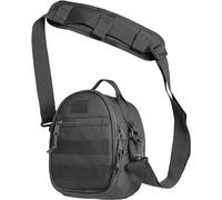 ACE Schakal Bolsa para Protectores auditivos - Funda de Transporte Compatible con Orejeras de Sordin, Howard Leight y Muchas más - Negro