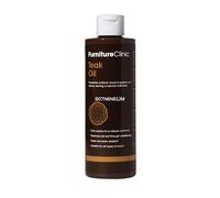 Aceite de teca para madera Furniture Clinic - 500 ml - Restaura y previene la sequedad en muebles de madera de exterior e interior - Tratamiento protector y restaurador de secado rápido