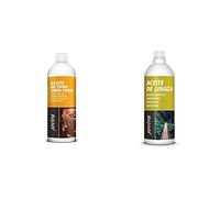 Aceite de Tung (100% Puro) (1 Litro) & Aceite de Linaza Barniz Natura (100% Puro) Nutrición, protección y cuidado de la madera. (1 Litro)