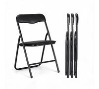 Acekool Conjunto Infantil Plegable - Mesa y sillas para niños - Estructura de Acero Resistente - Asientos Acolchados en Vinilo - Ideal para Comedor, Juegos y tareas - Color Rosa, 1 Mesa y 4 sillas