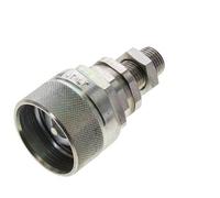 Acero DN 12.5 Acoplamiento hidráulico Tapón 10 mm L Anillo de compresión Mampara ISO 14541/8434-1 D M36 x 2