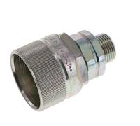 Acero DN 12.5 Acoplamiento hidráulico Tapón 12 mm S Anillo de compresión ISO 14541/8434-1 D M36 x 2
