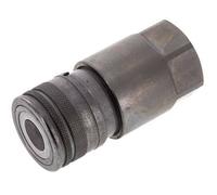 Acero DN 12.5 Toma hidráulica de cara plana G 3/4 pulgadas rosca hembra ISO 16028 D 24.5mm