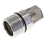 Acero DN 31,5 Acoplamiento hidráulico Enchufe G 1 1/4 pulgadas Rosca hembra D M70 x 3