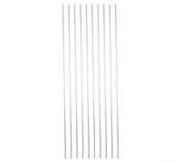 Acero inoxidable 304 para alambre de soldadura TIG, varilla de relleno de baja salpicadura para metal, fluidez suave, identificación de sello transparente, opciones de 1,6 a 3,2 mm, plata, paquete de