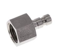 Acero inoxidable 316L DN 2,7 (Micro) Acoplamiento de aire Enchufe G 1/8 pulgadas Hembra